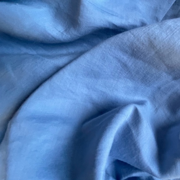 SKIN Worldwide Raina Fairytale Fit & Flare Dress Blue Pearl Cotton & Silk Size S - Picture 10 of 16